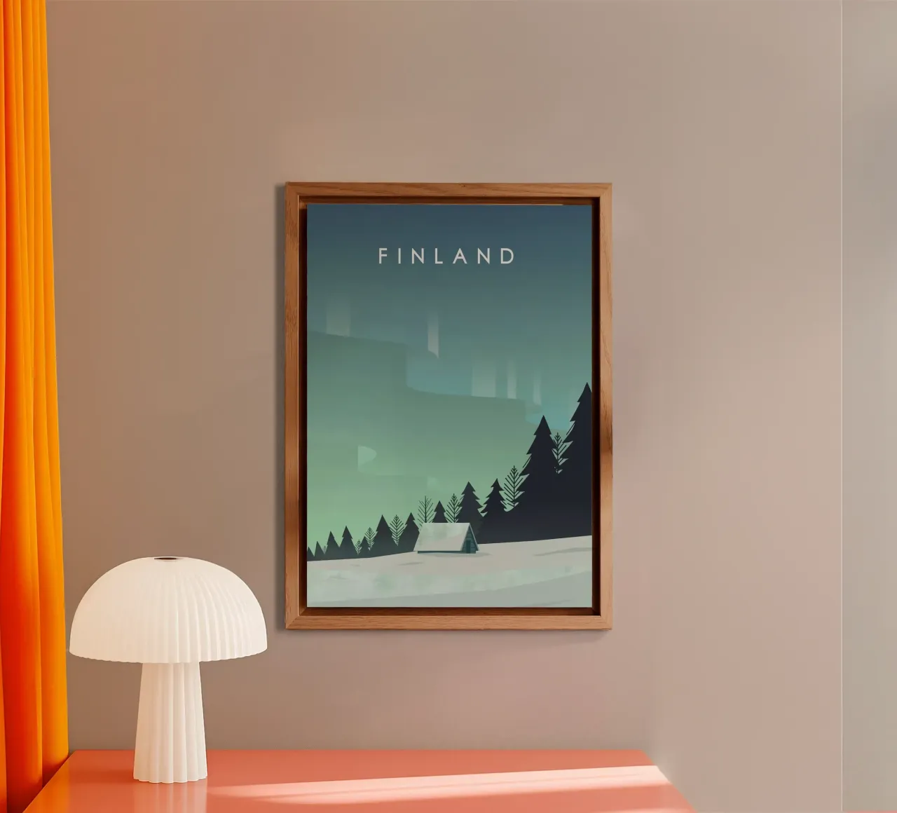 Finland alu-dibond by Alexandra Peack