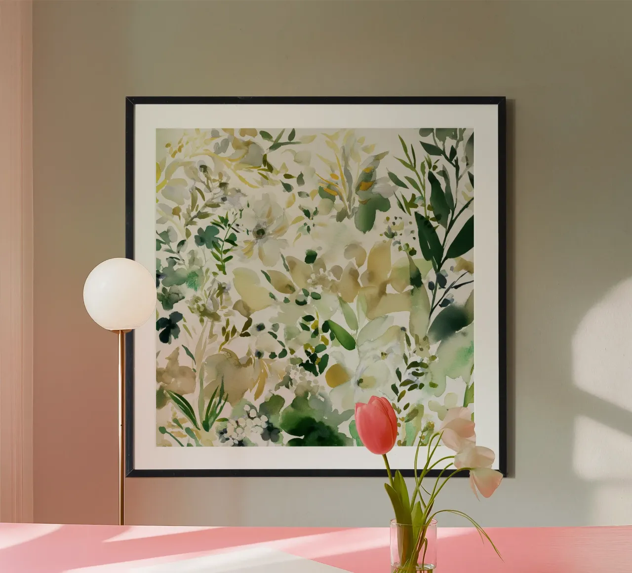 Dodici fiori selvatici d'estate poster da Sophia Calder Studio