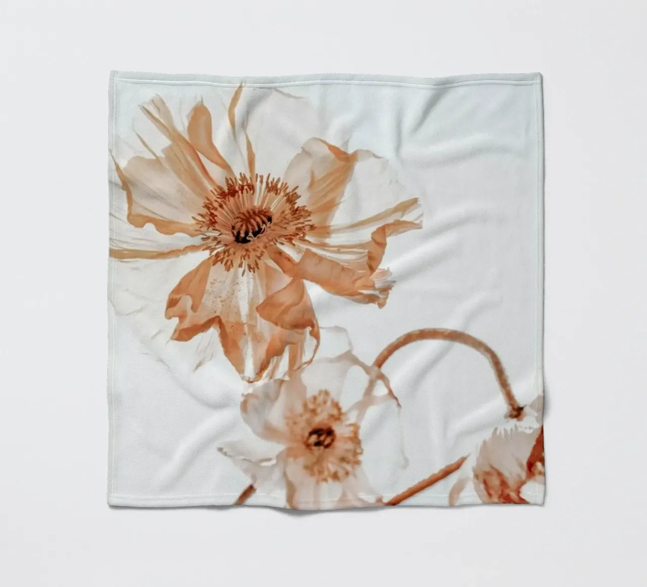 Sunlight Dance Papaver - Mohnblumen im Sonnenlicht coperta in pile da Monika Strigel