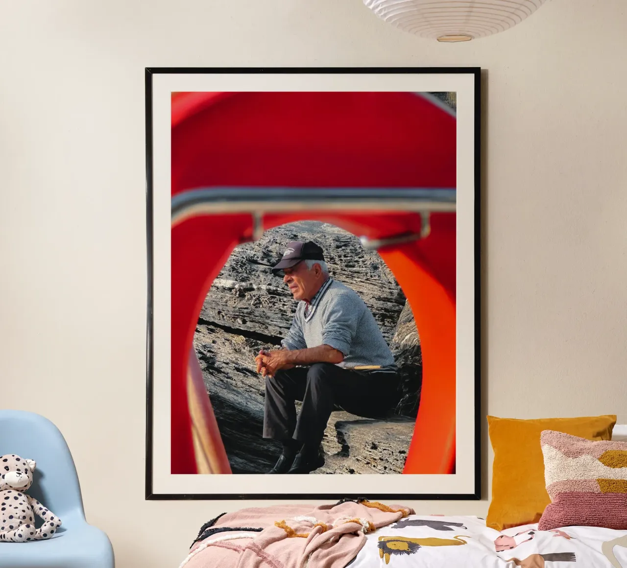 L'uomo e il mare poster da Thilo Grøsch