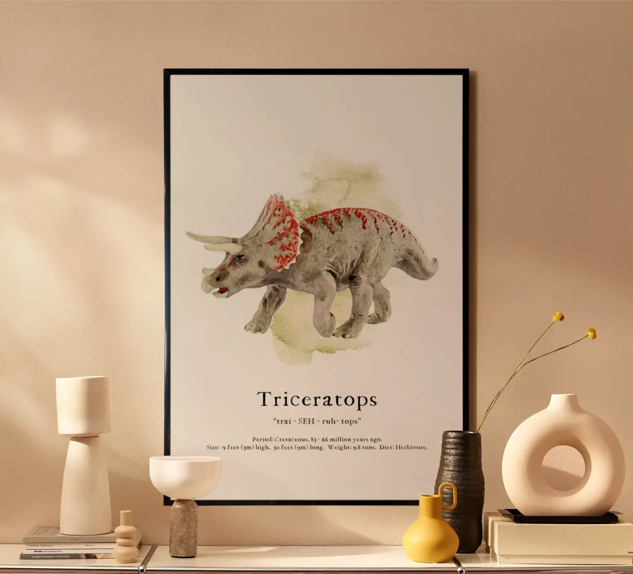 Triceratops poster da Lila x Lola