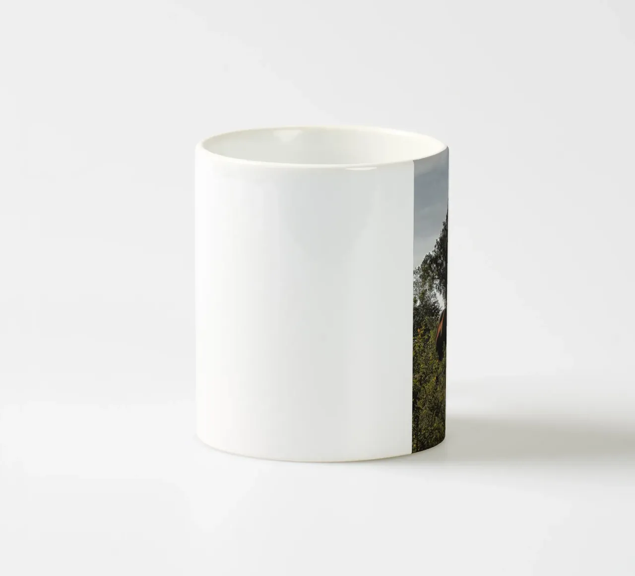 Sand-Elefant: Staubtanz im Morgenlicht tazza in ceramica da Thilo Grøsch