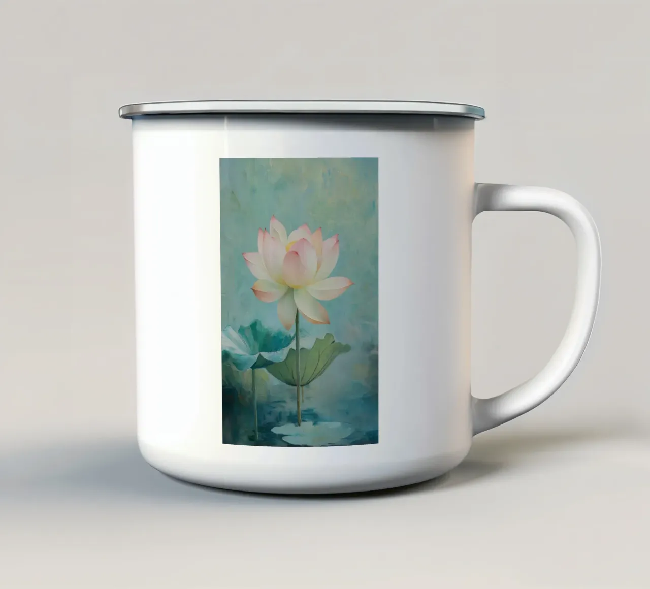 Arte da parete di Imagine tazza in smalto da Imagine