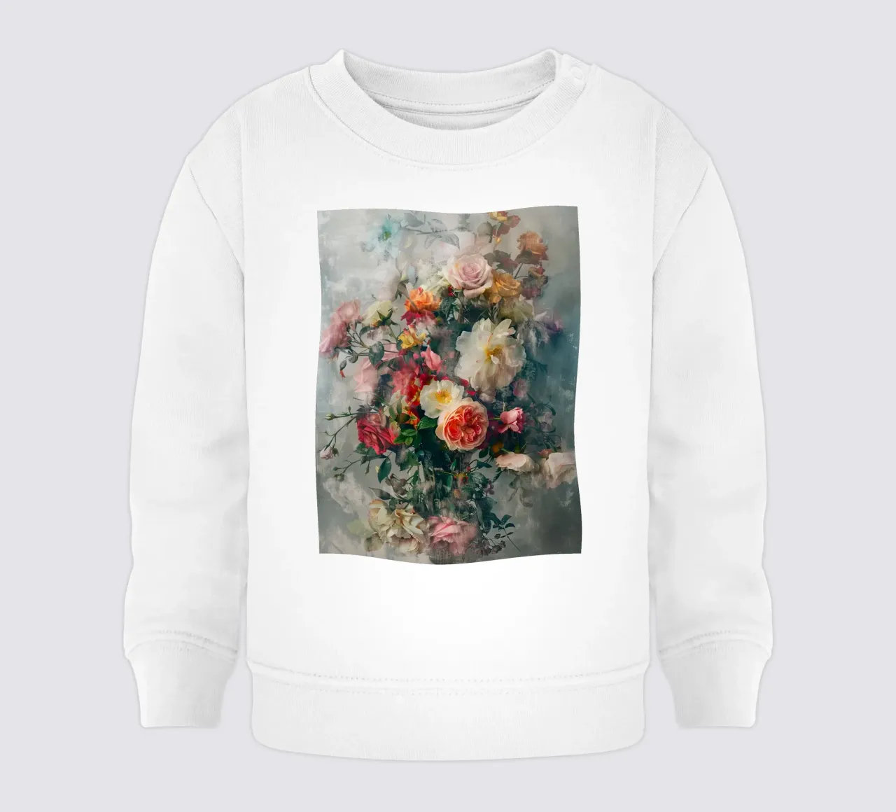 Time-Laced Blossoms felpa neonato da Mosaic Dialogue