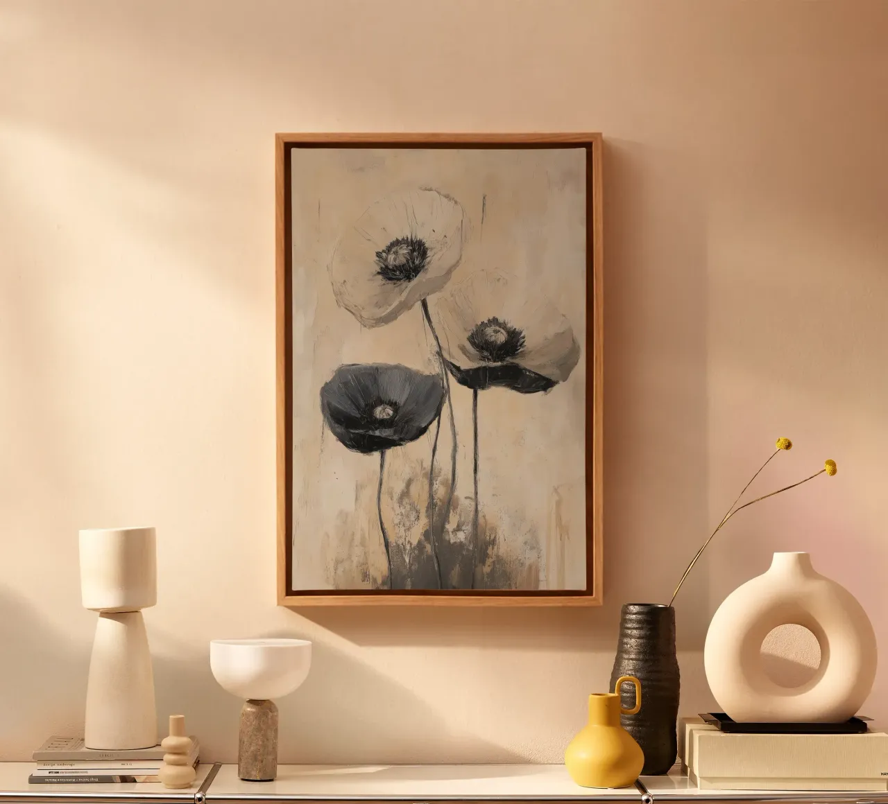 Wall-art by Imagine canvas with Floater frame by Imagine