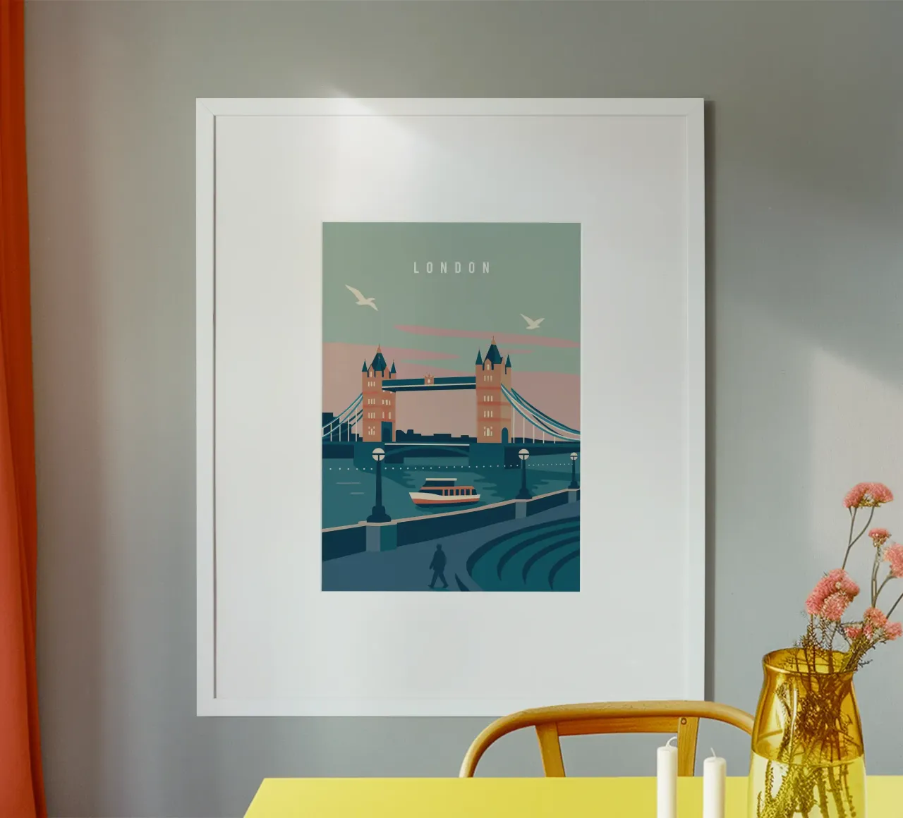 London – Timeless in Lines carta hahnemühle da Attaboy Dsgn