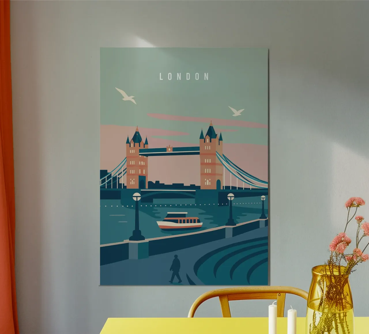 London – Timeless in Lines carta hahnemühle da Attaboy Dsgn