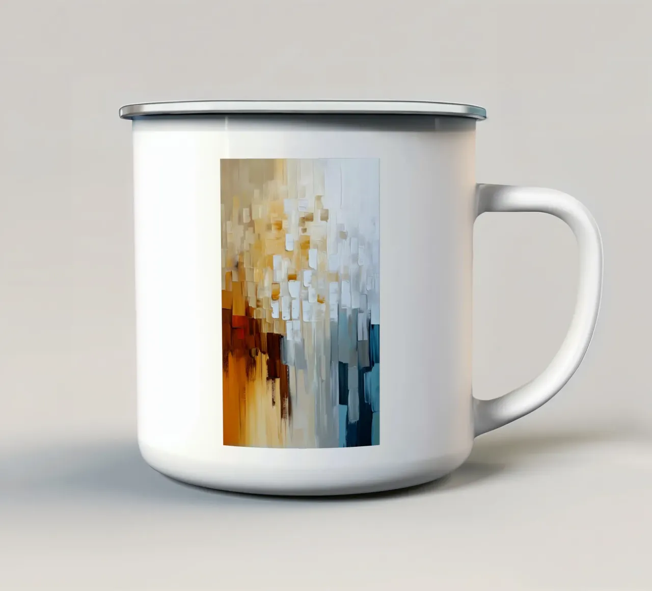 Arte da parete di Imagine tazza in smalto da Imagine