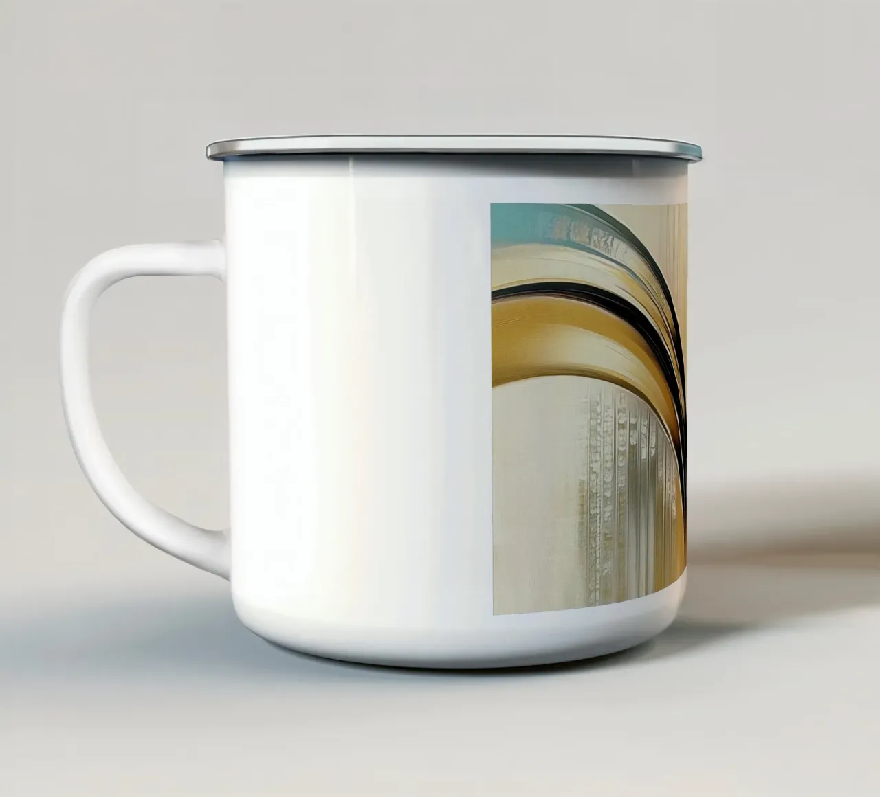 Arte da parete di Imagine tazza in smalto da Imagine