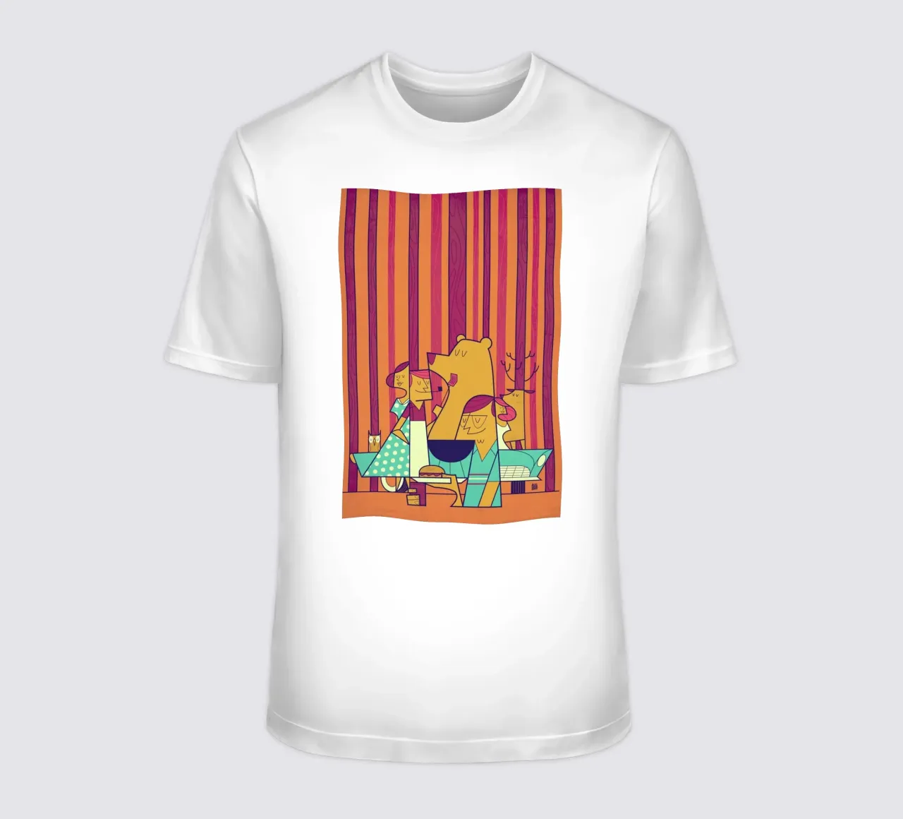 June Barbecue t-shirt da Ale Giorgini
