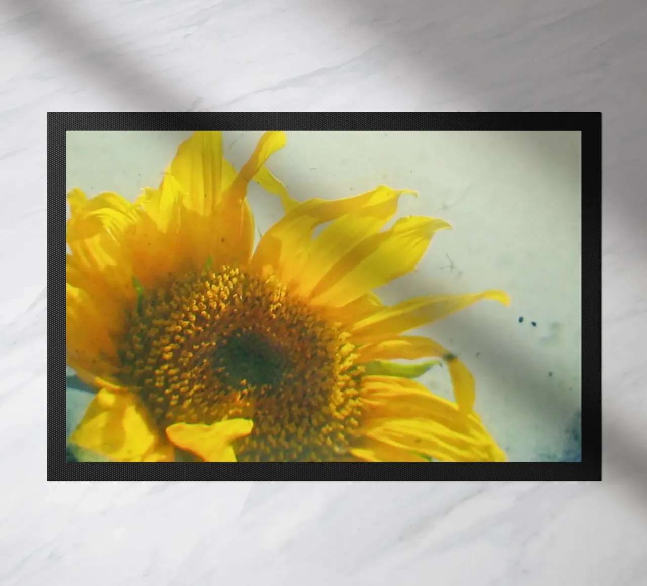 Sunburst Fußmatte von Cassia Beck Photography