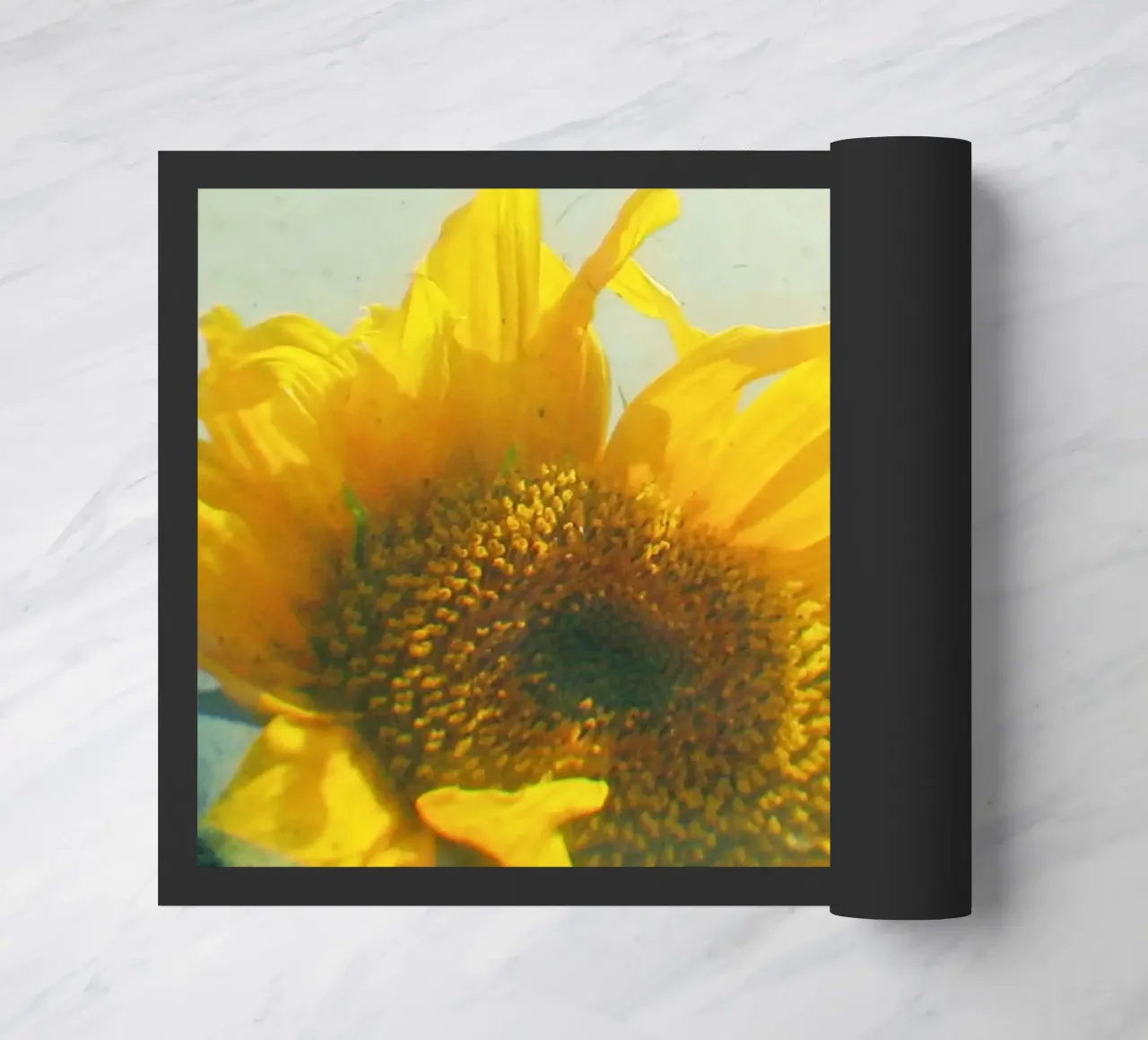 Sunburst Fußmatte von Cassia Beck Photography