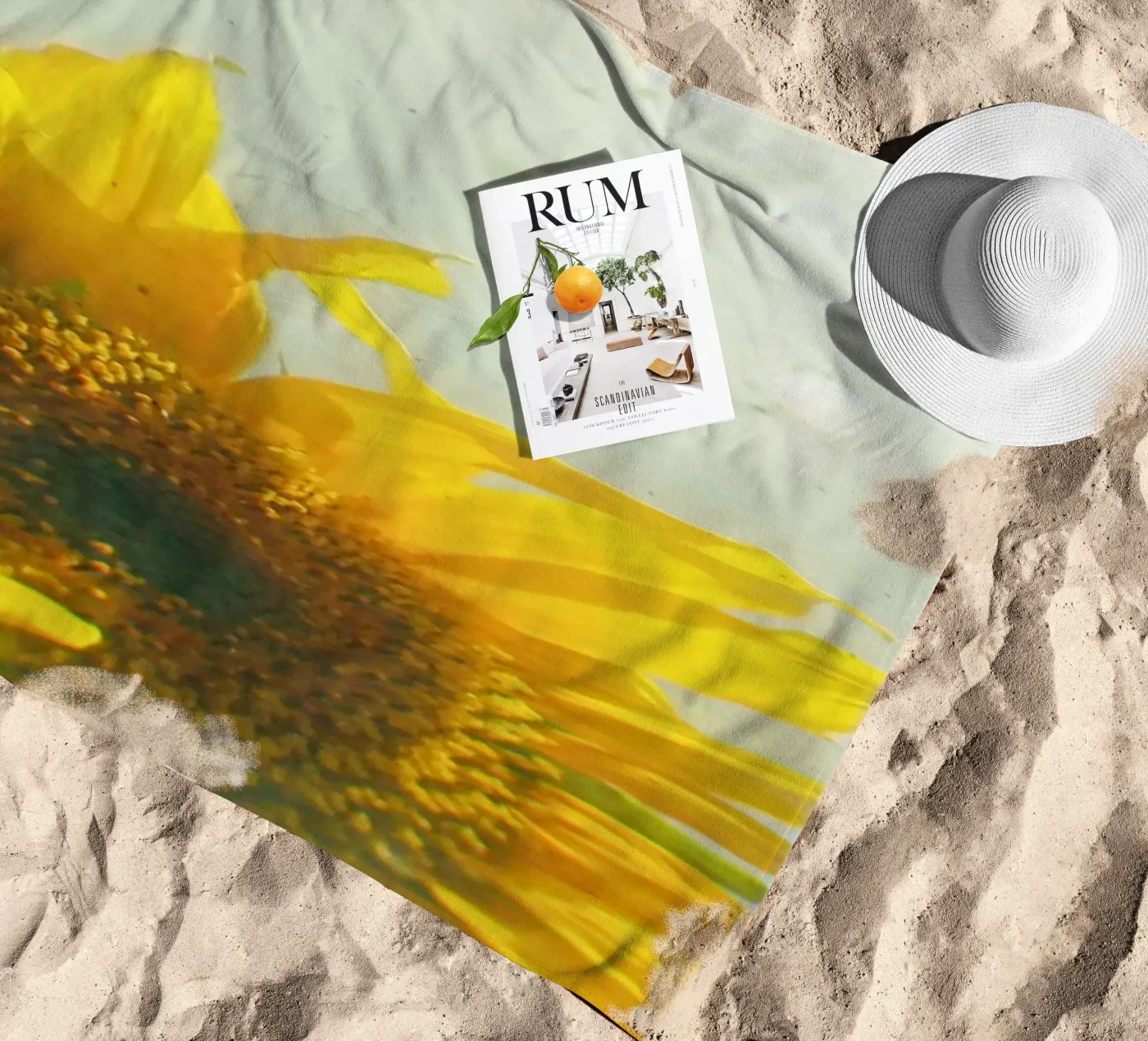 Sunburst telo mare da Cassia Beck Photography