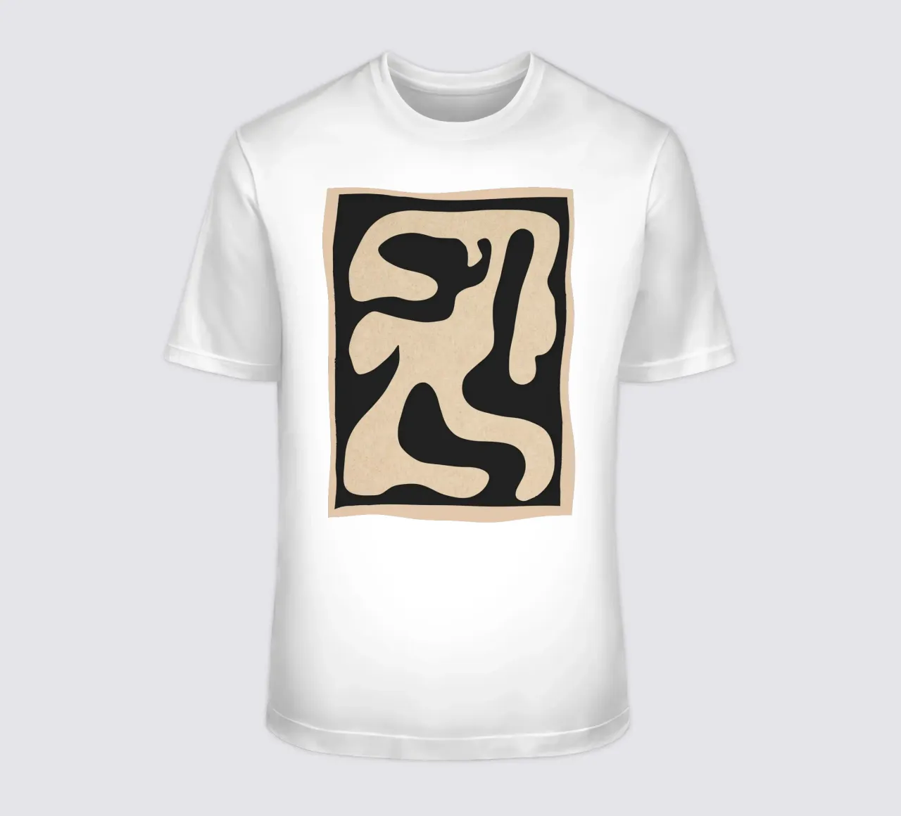 Abstract Minimal Form t-shirt by ThingDesign