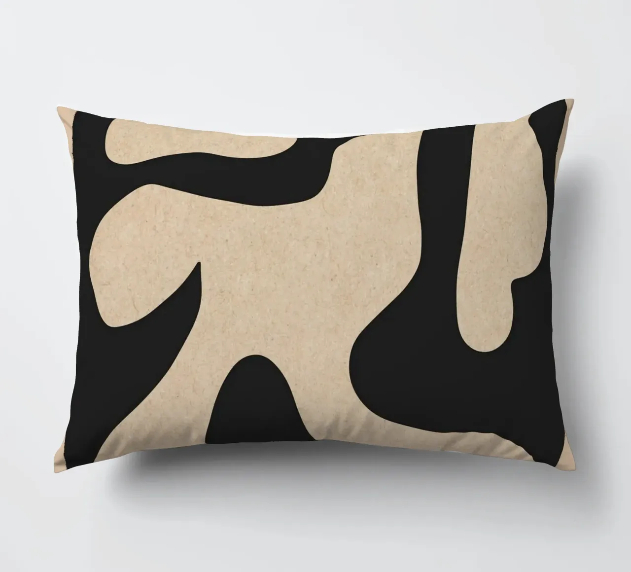 Abstract Minimal Form decorative cushion by ThingDesign