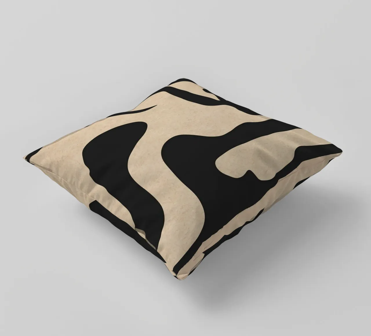 Abstract Minimal Form decorative cushion by ThingDesign