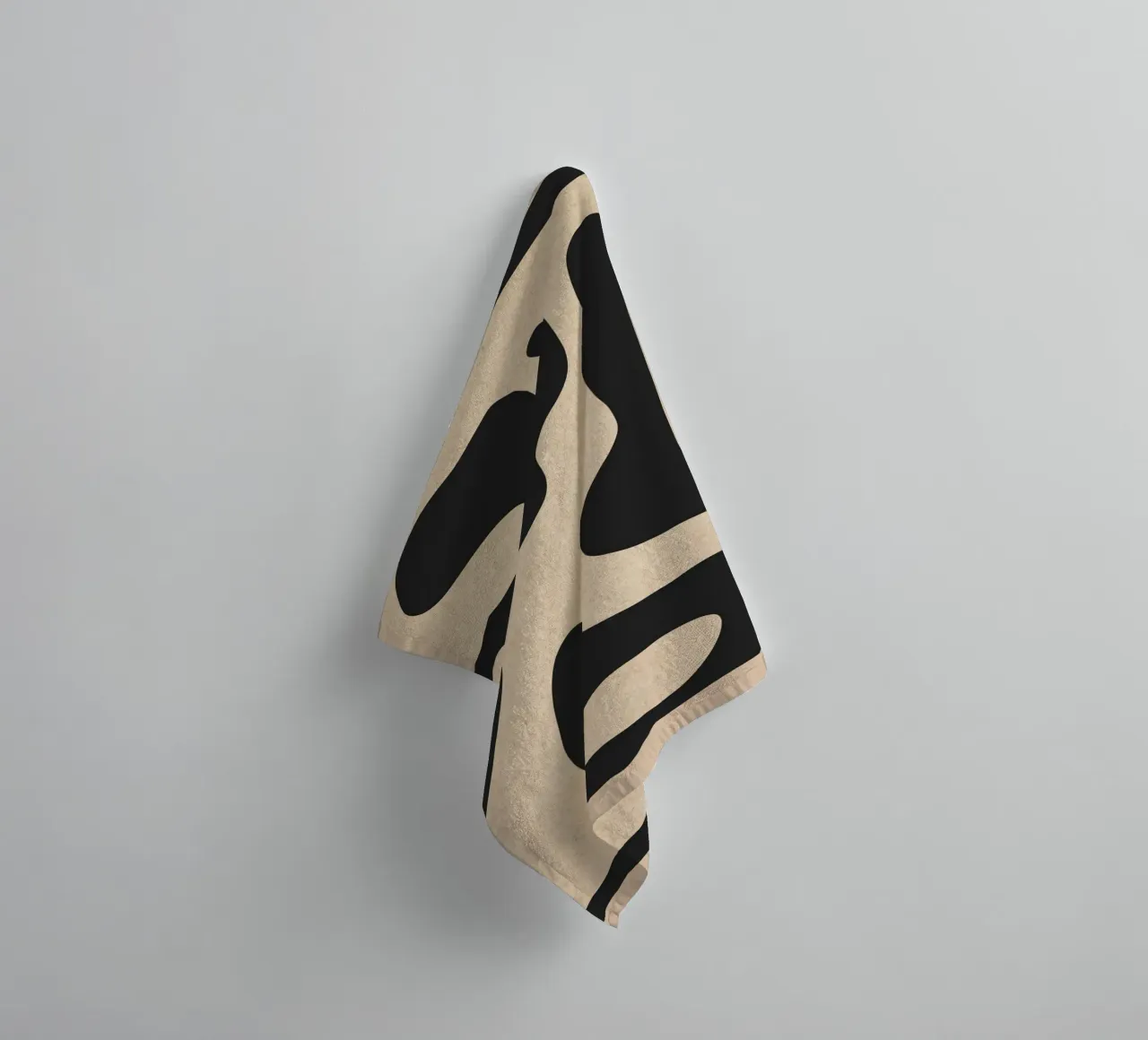 Forme minimale abstraite serviette de bain de ThingDesign