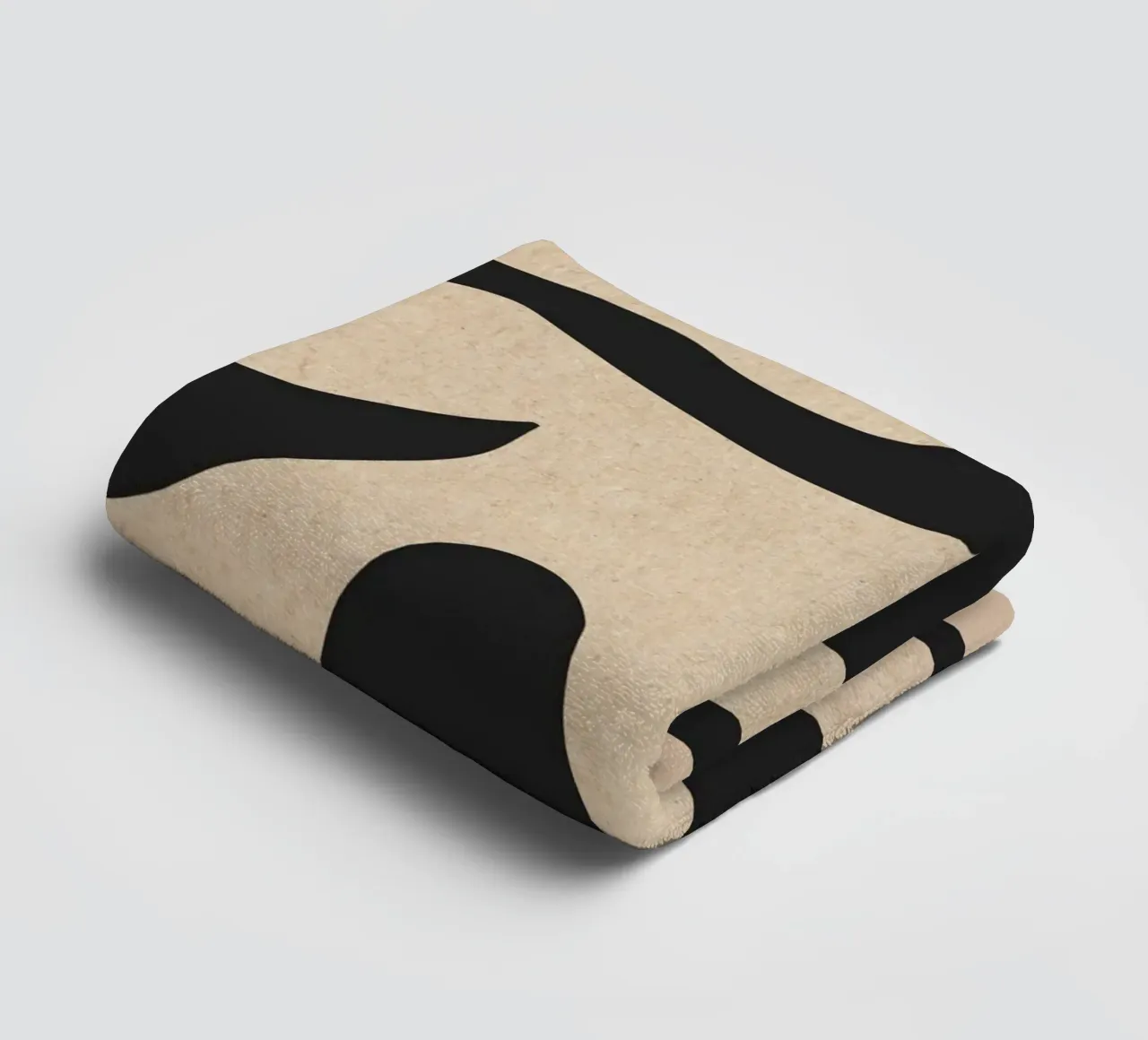 Abstract Minimal Form towel by ThingDesign