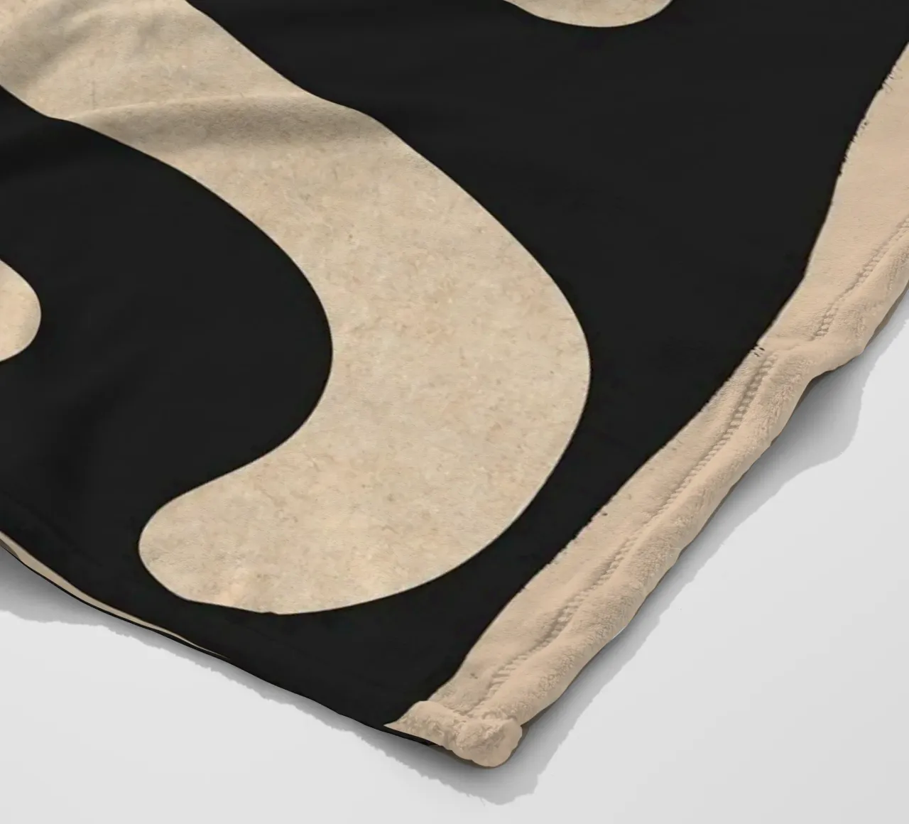 Abstract Minimal Form fleece blanket by ThingDesign