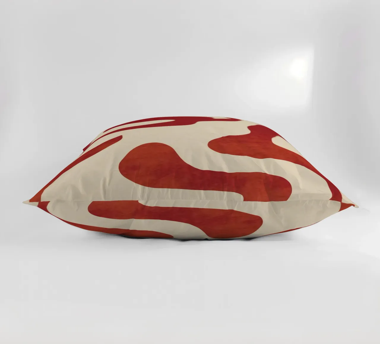 Abstract Minimal Form decorative cushion by ThingDesign