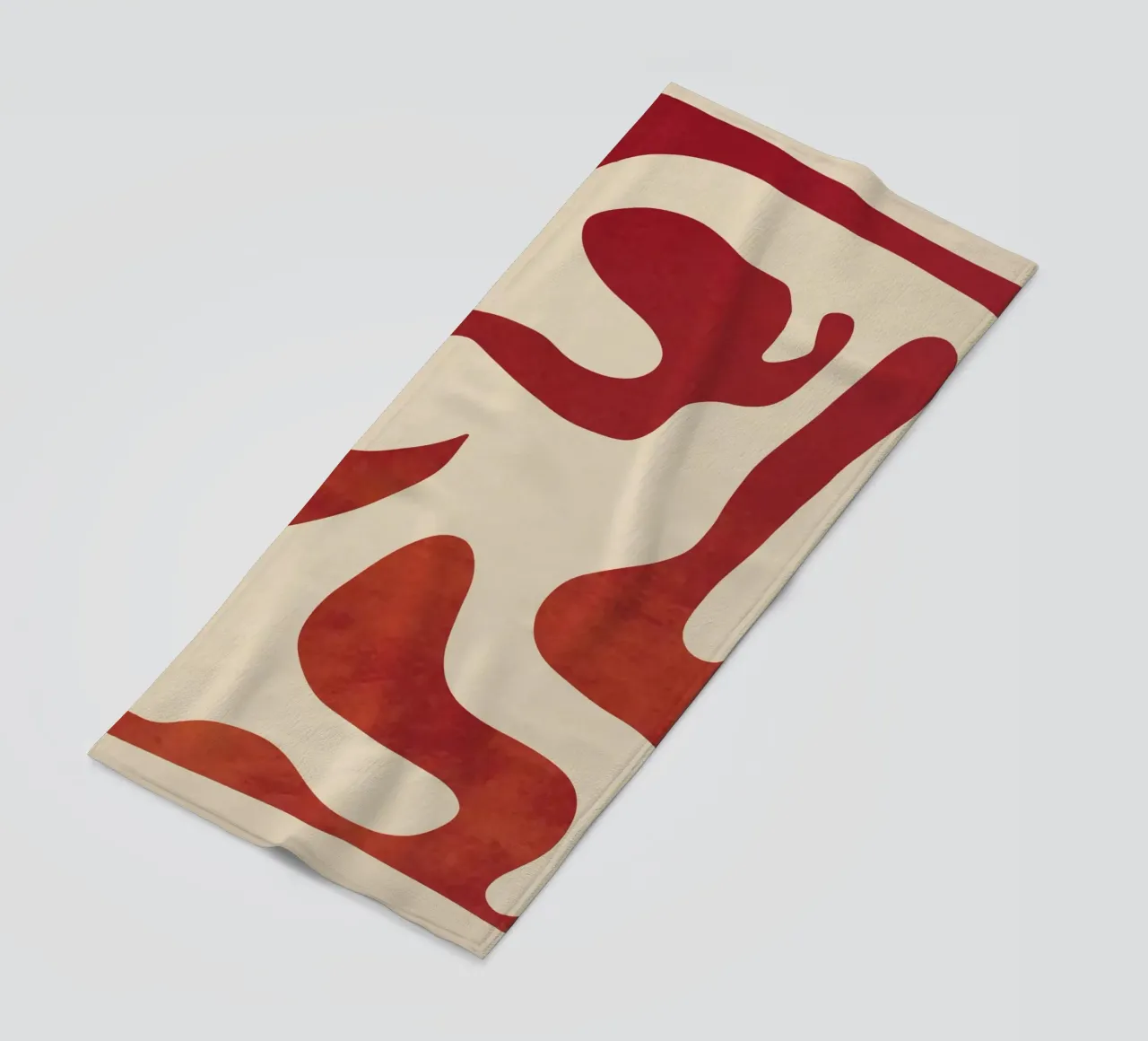 Abstract Minimal Form beach towel by ThingDesign