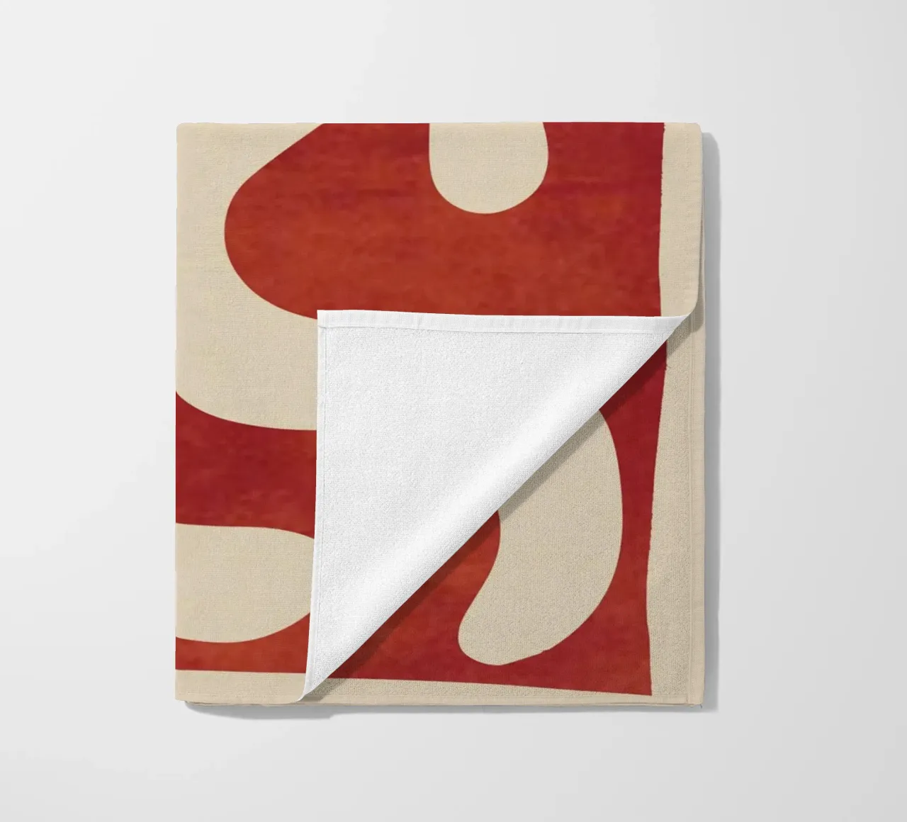 Abstract Minimal Form beach towel by ThingDesign