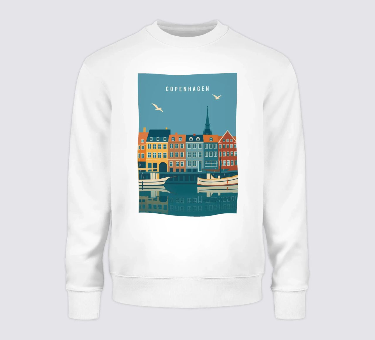 Copenhagen felpa da Attaboy Dsgn