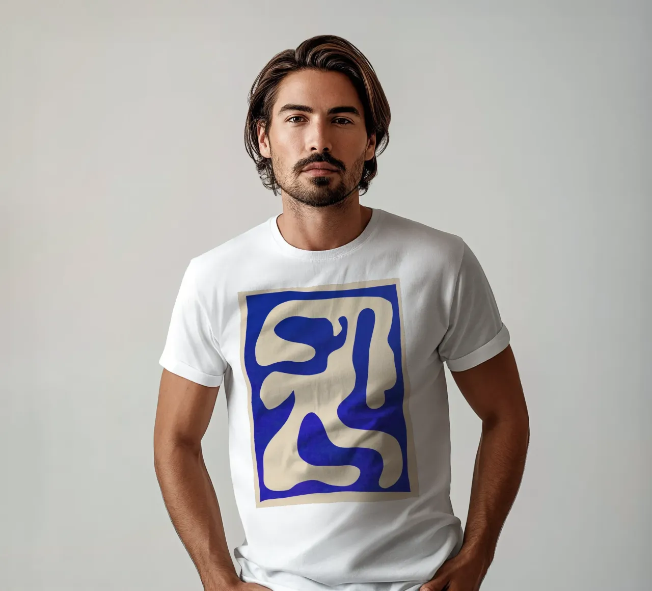 Abstract Minimal Form t-shirt by ThingDesign