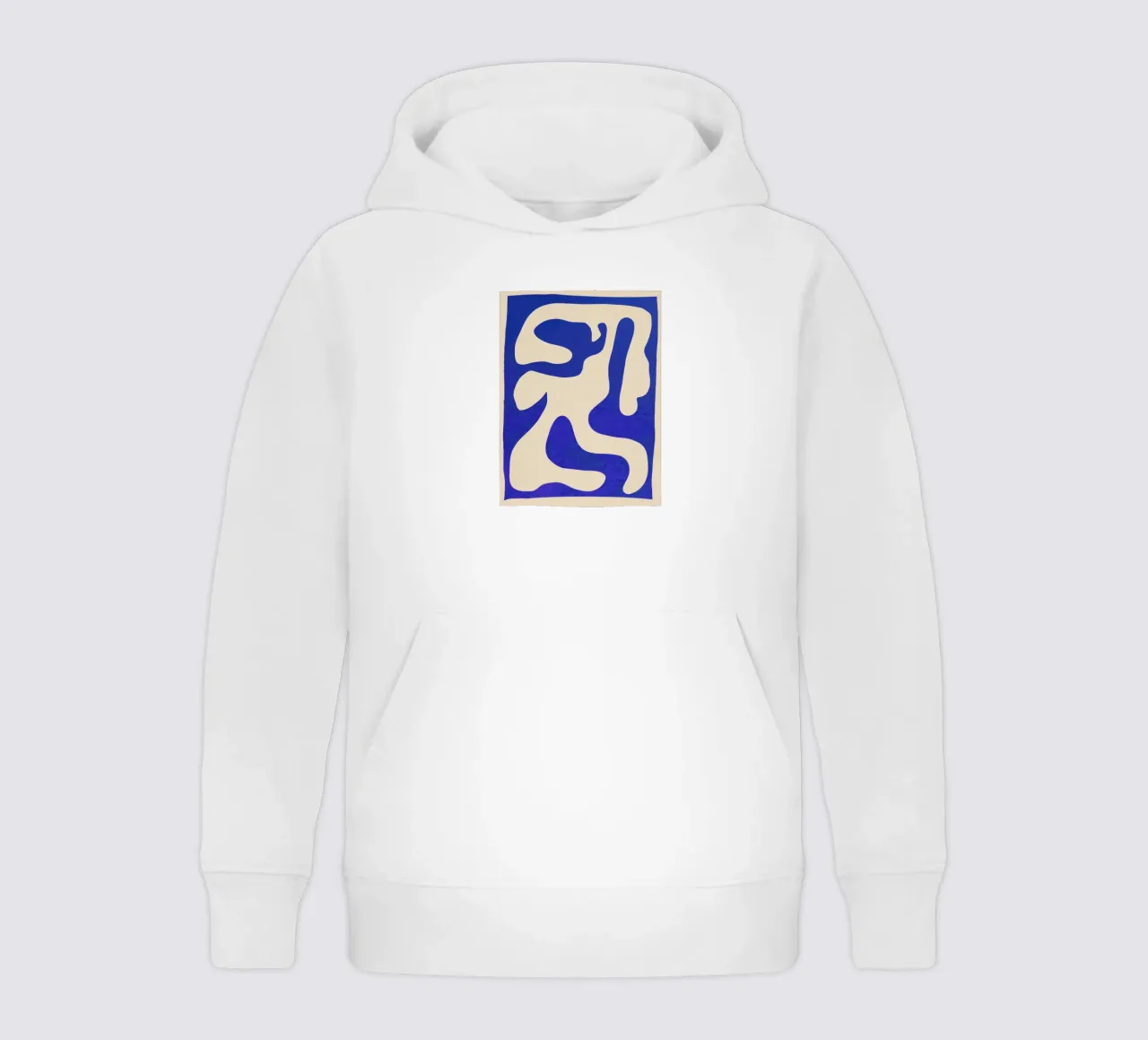Abstracte minimale vorm kinder hoodie van ThingDesign