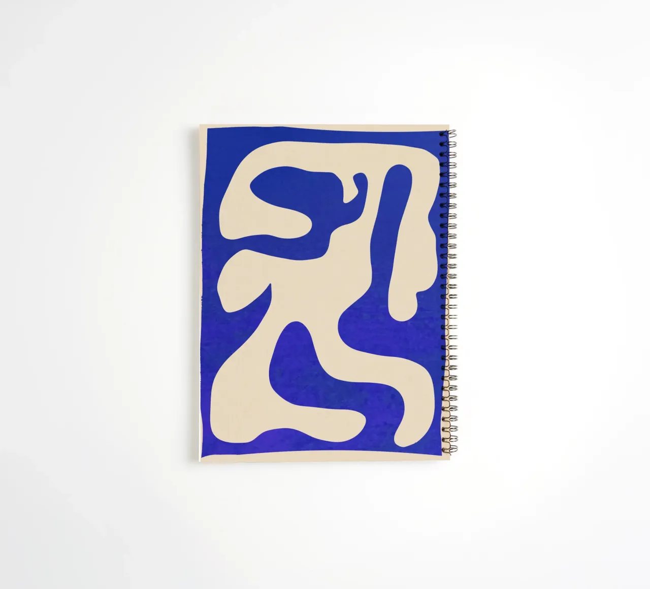 Abstract Minimal Form spiral notebook by ThingDesign