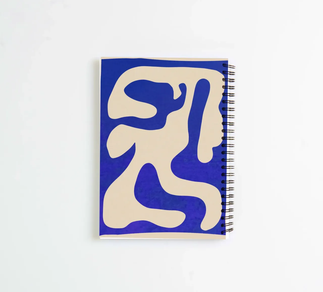 Abstract Minimal Form spiral notebook by ThingDesign