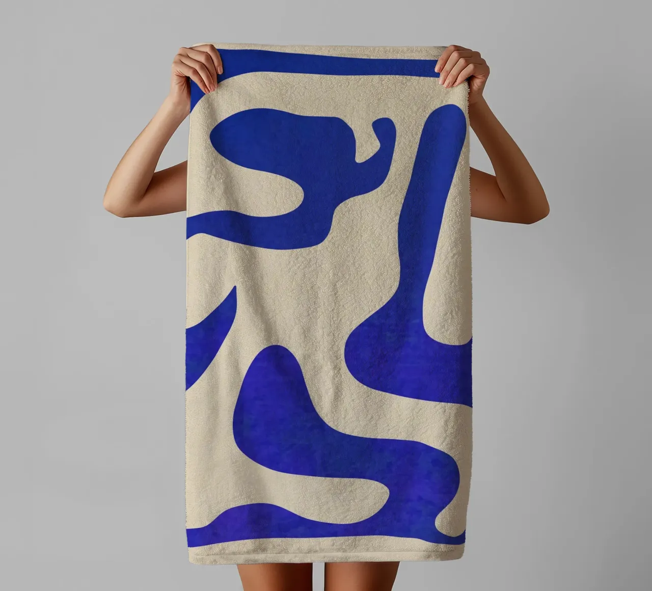 Abstract Minimal Form towel by ThingDesign