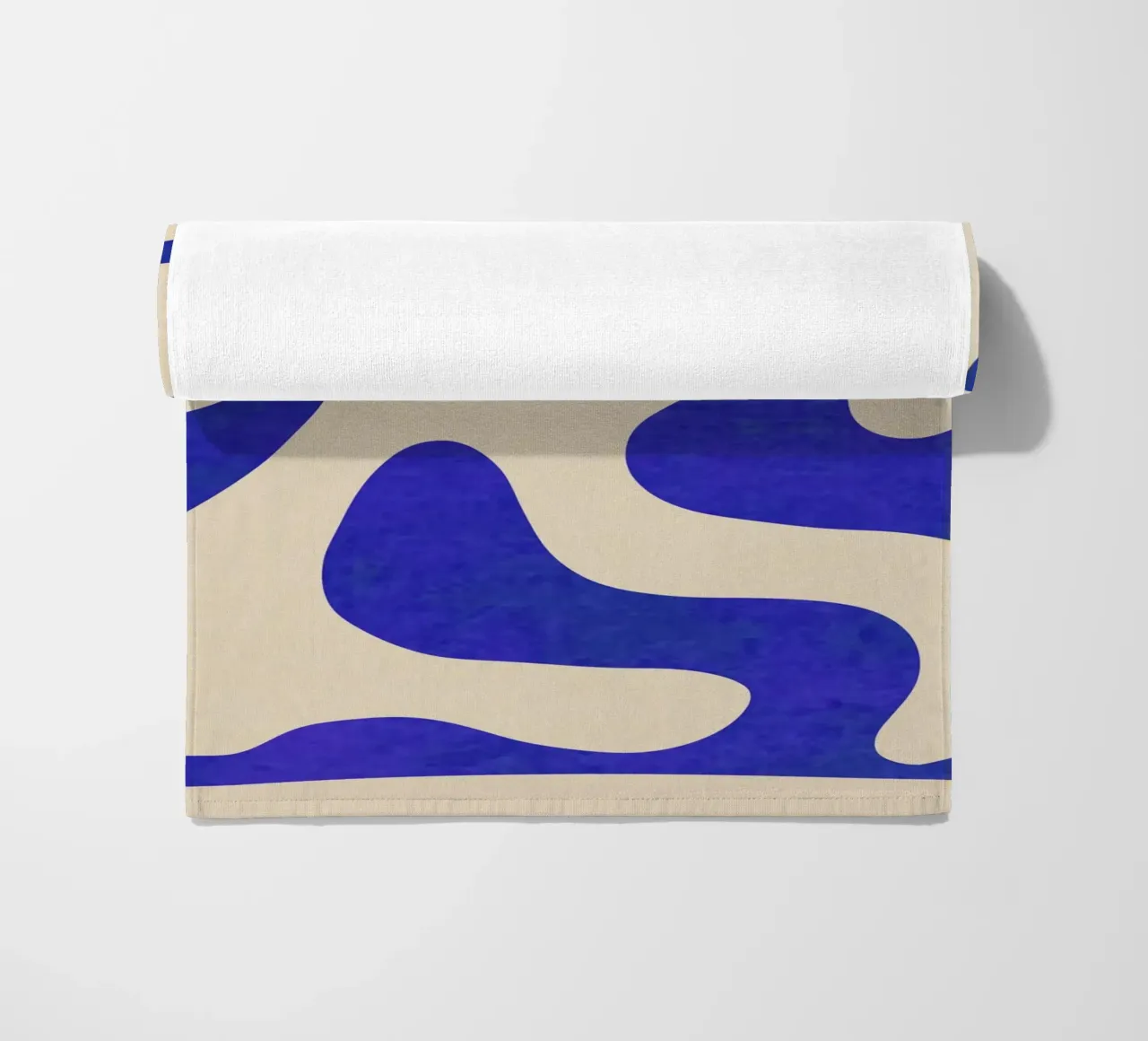 Abstract Minimal Form beach towel by ThingDesign