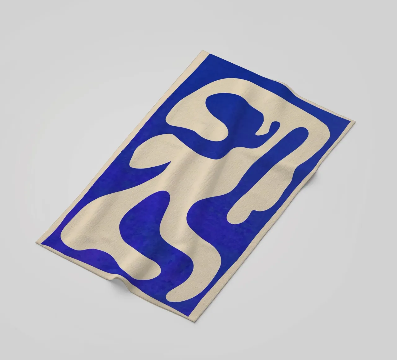 Abstract Minimal Form beach towel by ThingDesign