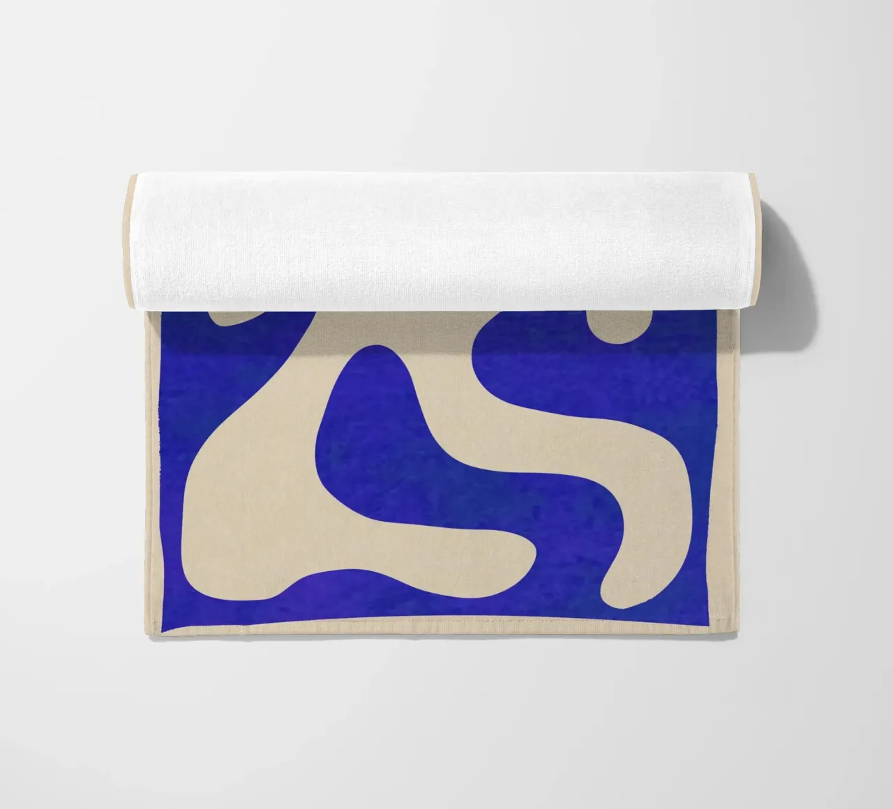 Abstract Minimal Form beach towel by ThingDesign