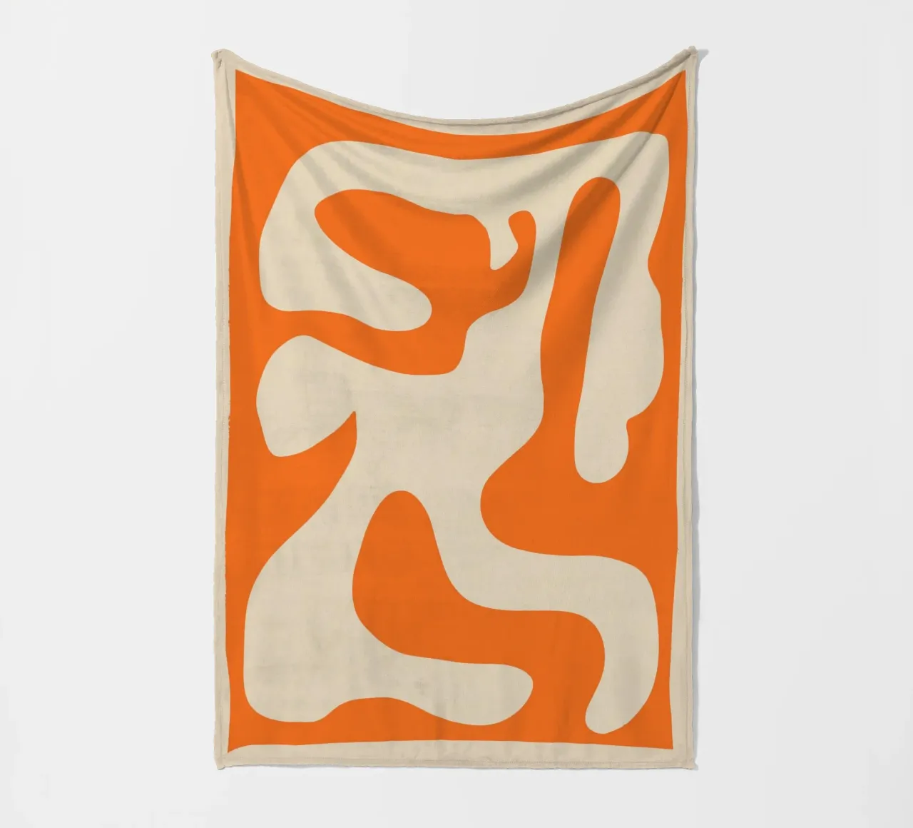 Abstract Minimal Form fleece blanket by ThingDesign
