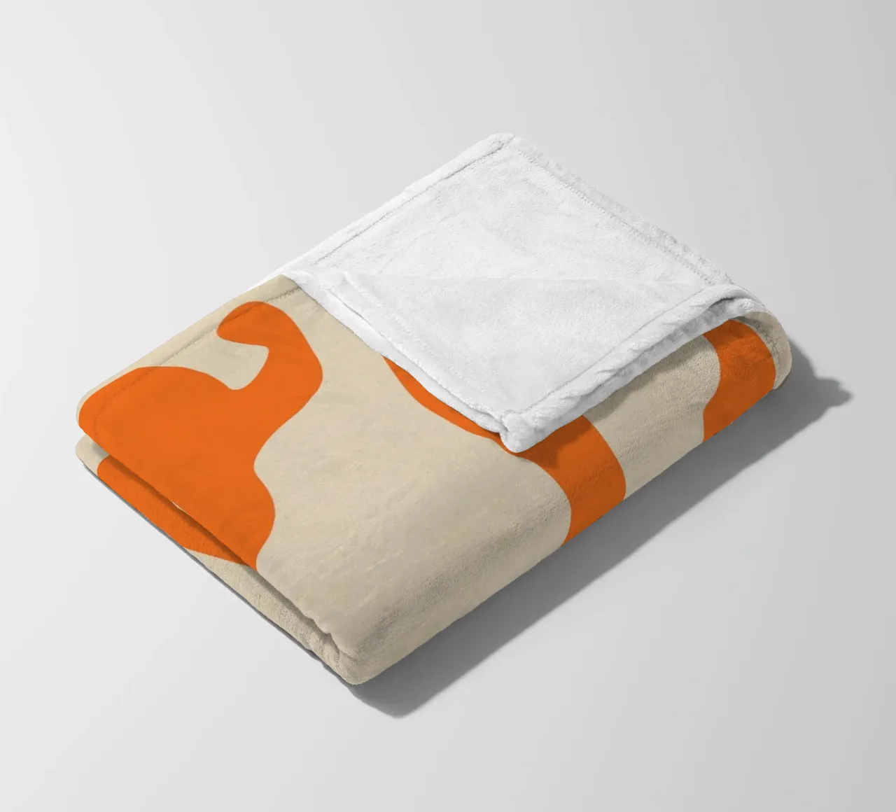 Abstract Minimal Form fleece blanket by ThingDesign