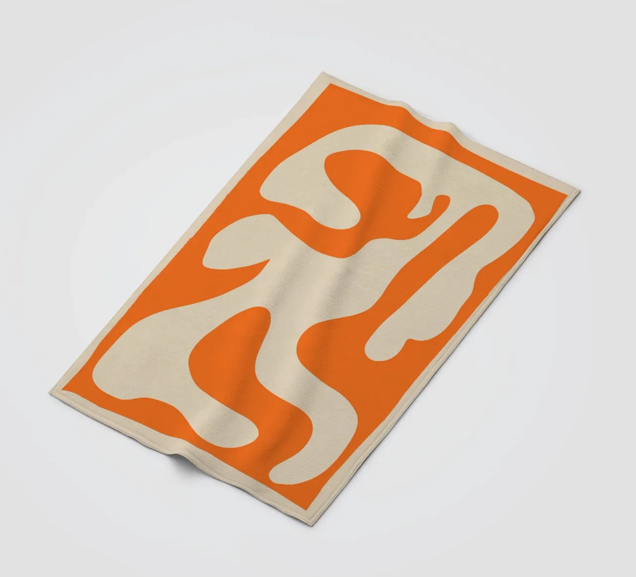 Abstract Minimal Form fleece blanket by ThingDesign