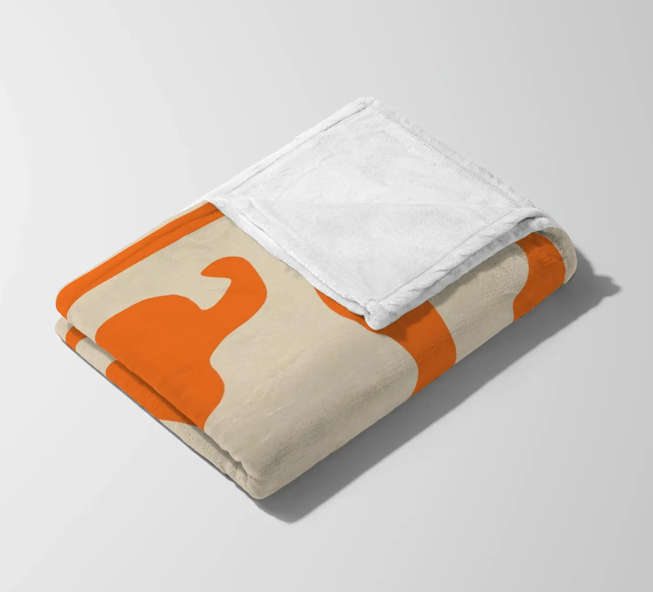 Abstract Minimal Form fleece blanket by ThingDesign