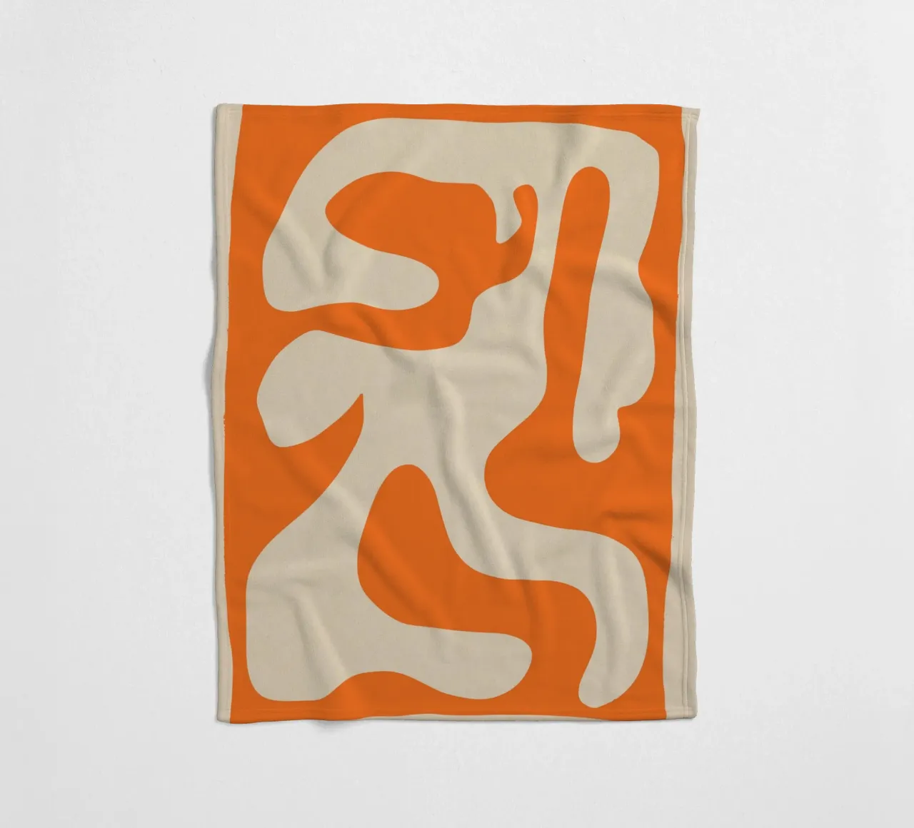 Abstract Minimal Form fleece blanket by ThingDesign