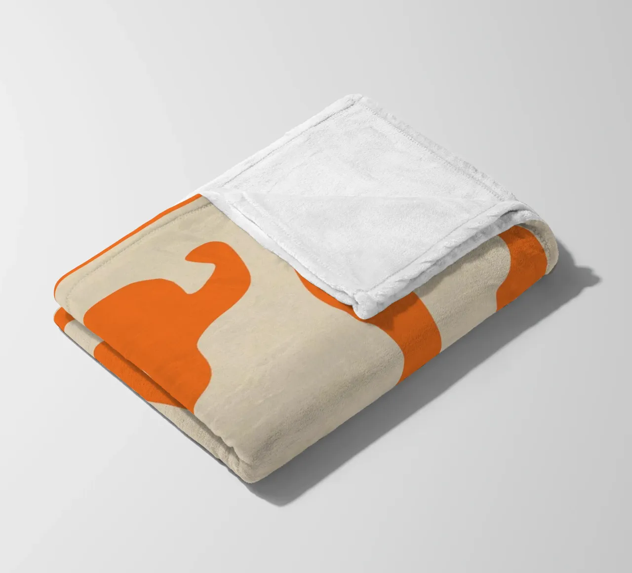 Abstract Minimal Form fleece blanket by ThingDesign