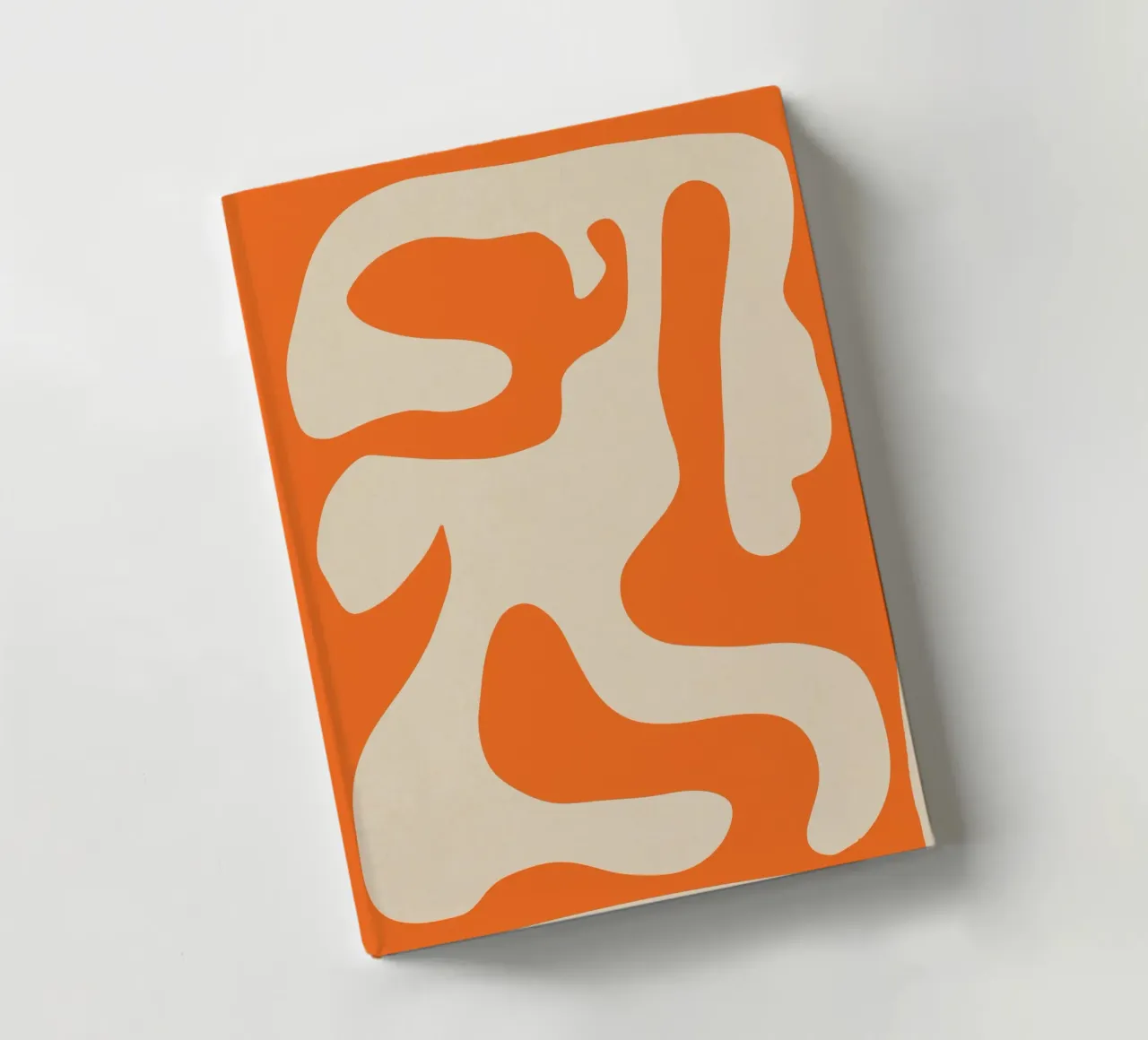 Abstrakte Minimalform Notizbuch von ThingDesign