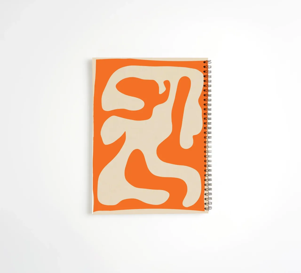 Abstract Minimal Form spiral notebook by ThingDesign