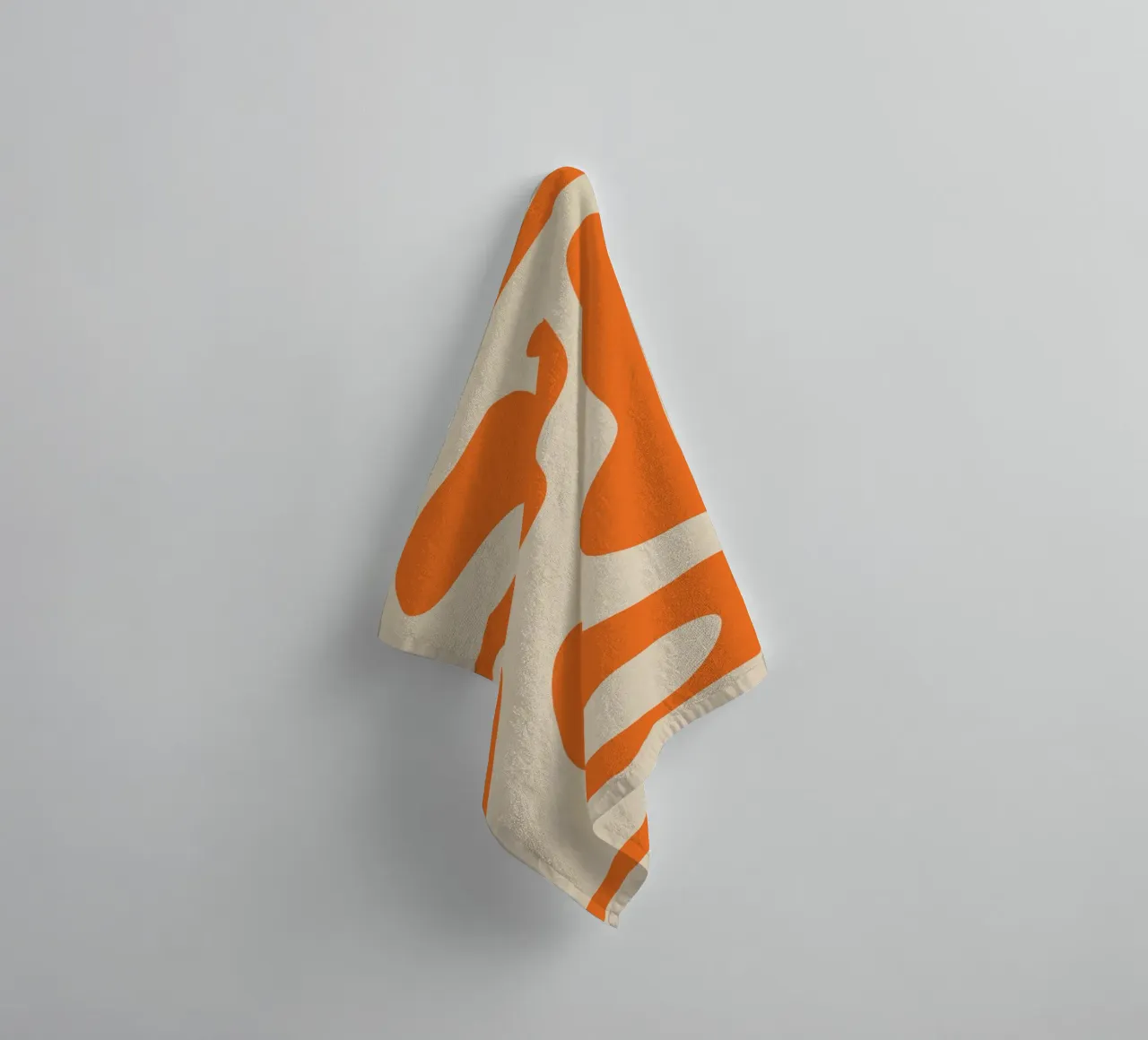 Abstract Minimal Form towel by ThingDesign