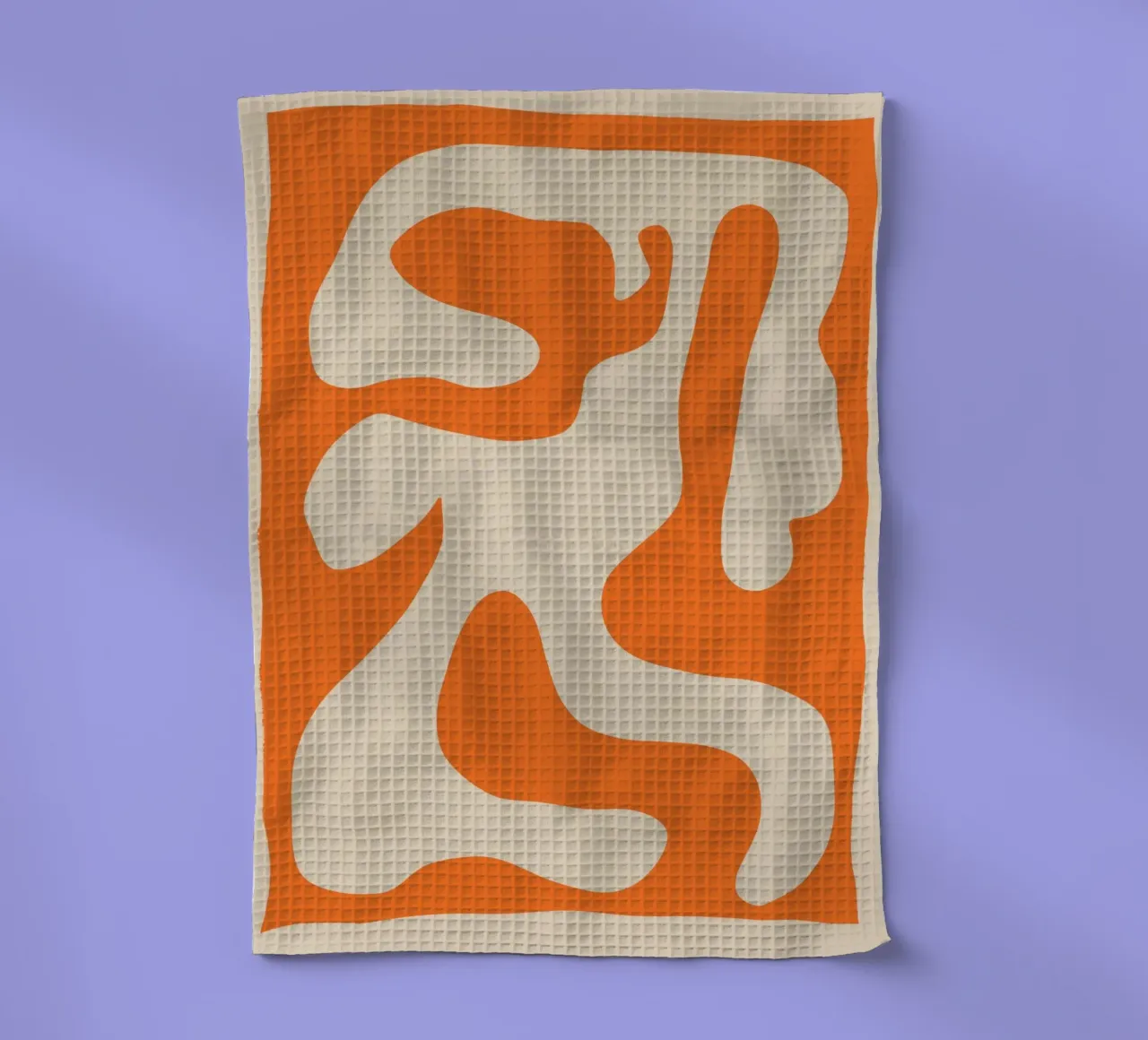 Abstract Minimal Form tea towel by ThingDesign