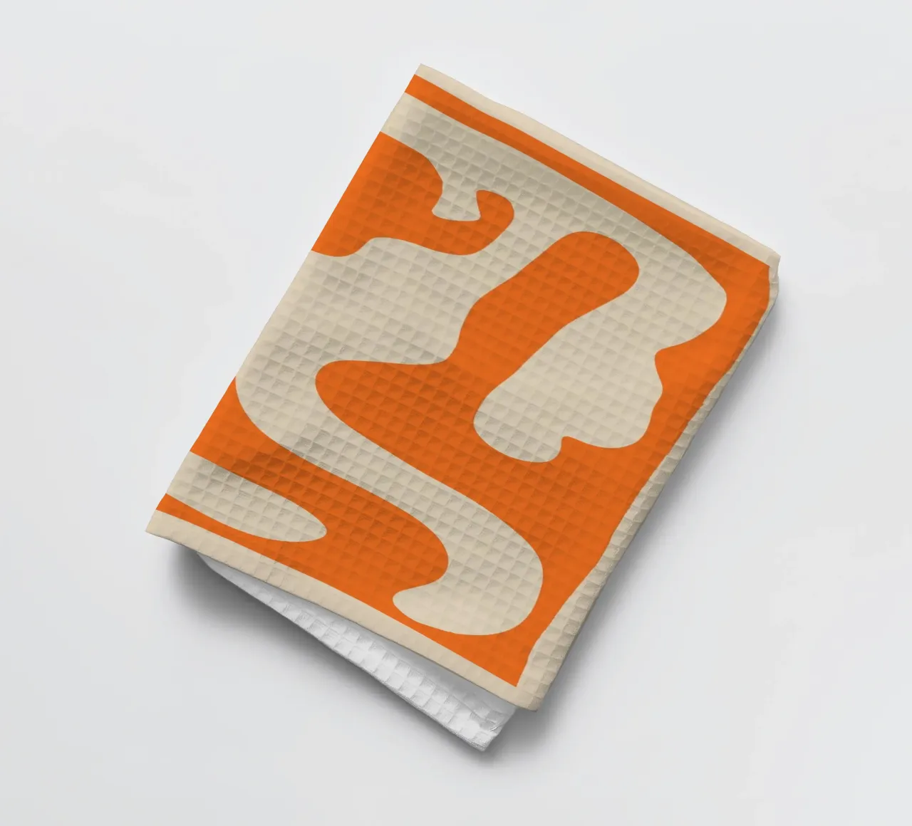 Abstract Minimal Form tea towel by ThingDesign
