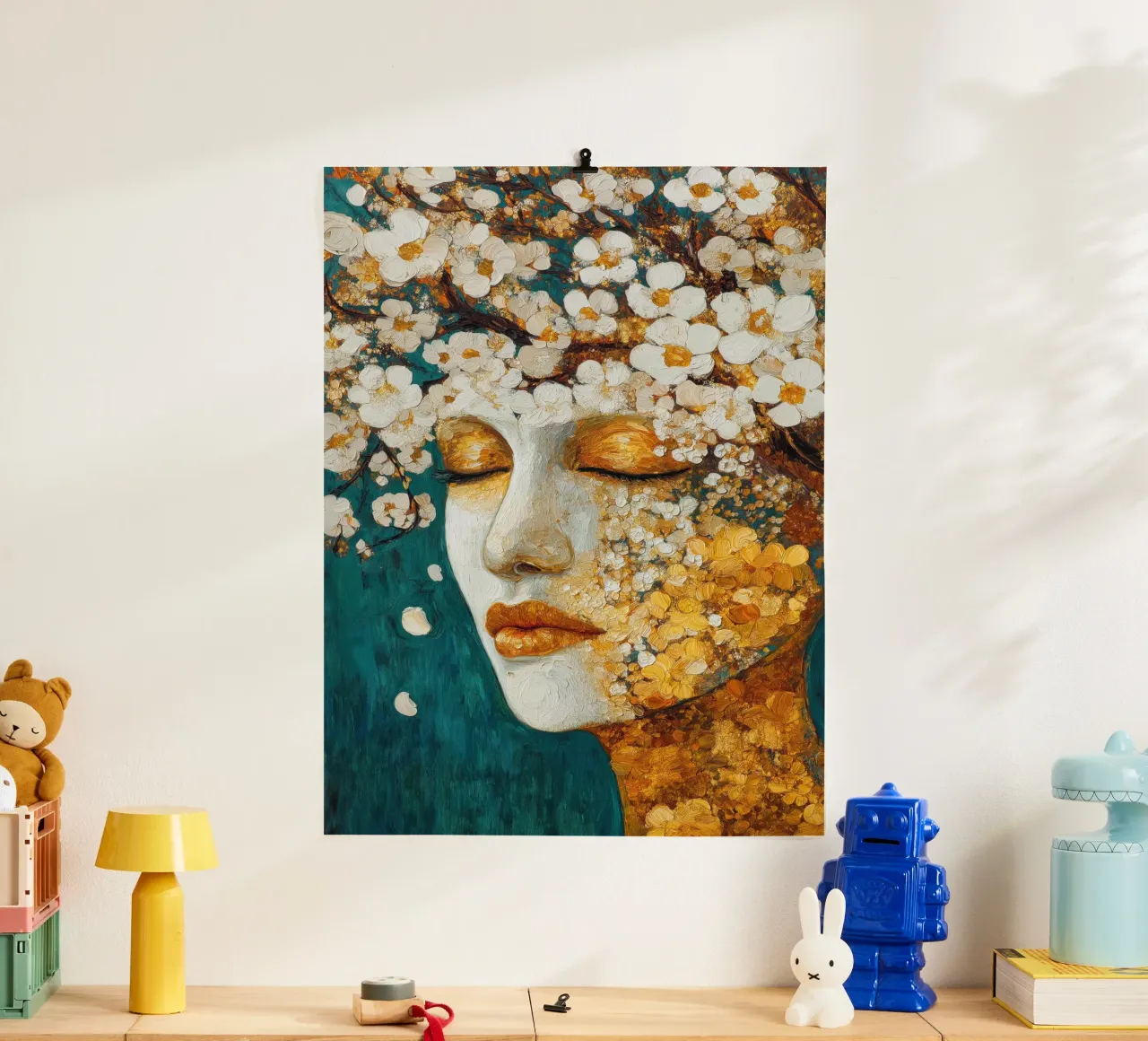 Arte da parete di Imagine poster con telaio in alluminio da Imagine