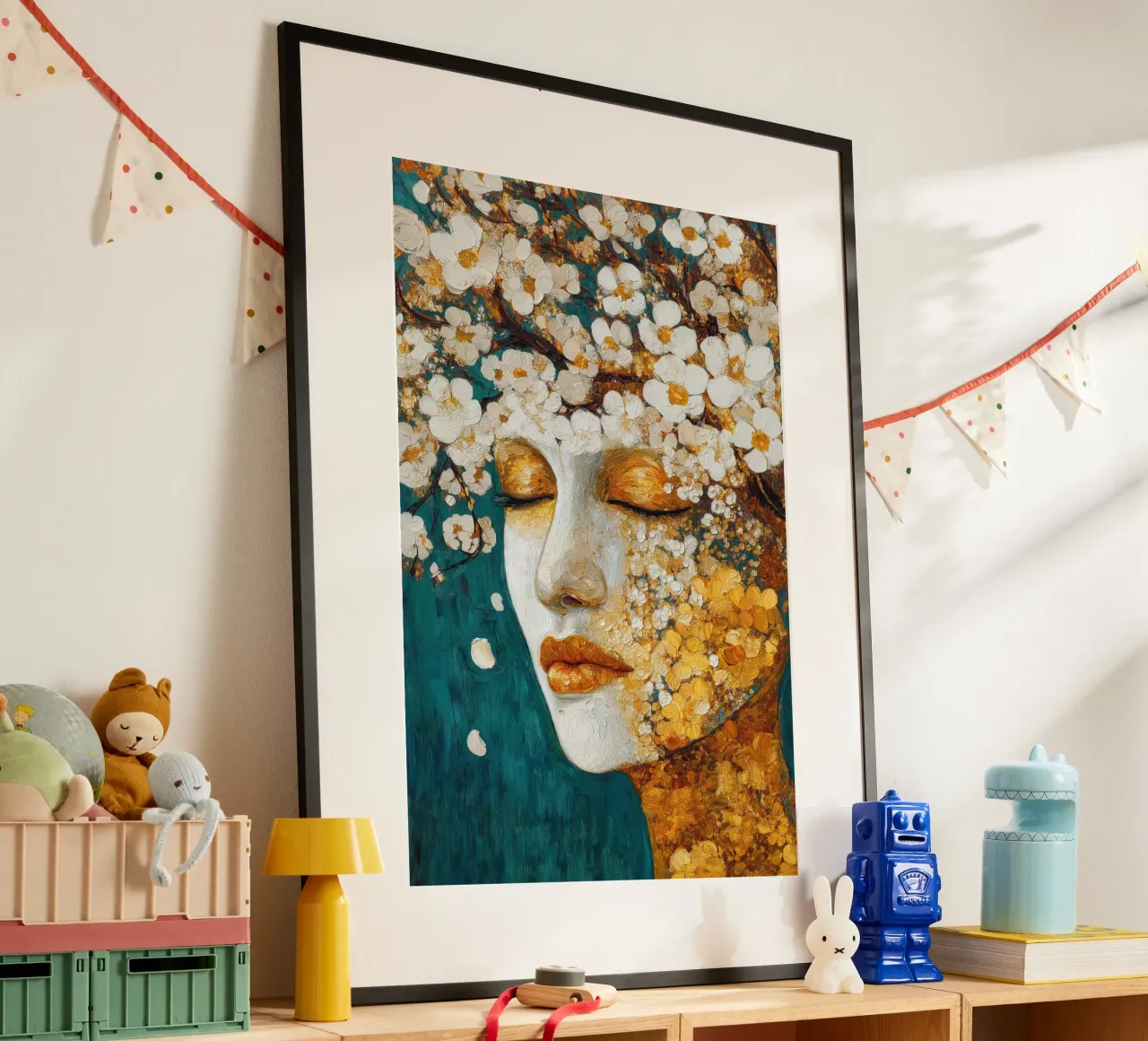 Arte da parete di Imagine poster con telaio in alluminio da Imagine