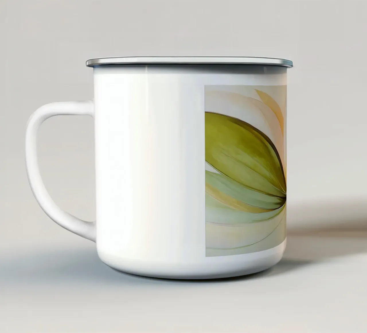 Arte da parete di Imagine tazza in smalto da Imagine