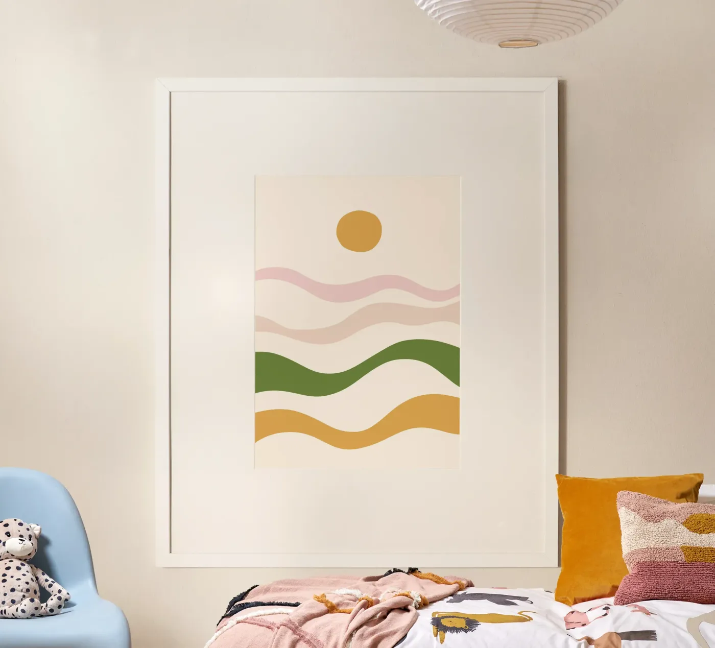 Ocean poster by Rose Beck Art